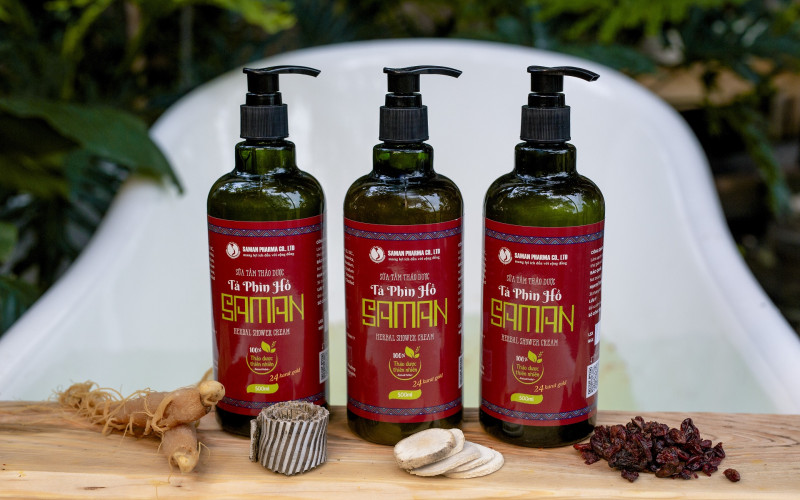 Sữa tắm thảo dược Tả Phìn Hồ SAMAN | CÔNG TY TNHH M.E.R