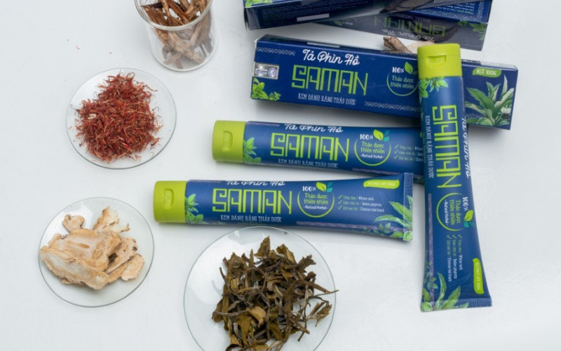 Kem đánh răng thảo dược Tả Phìn Hồ SAMAN | CÔNG TY TNHH M.E.R