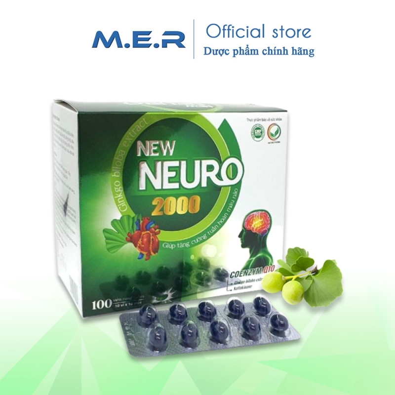 Viên uống hoạt huyết dưỡng não NEW NEURO 2000 | CÔNG TY TNHH M.E.R