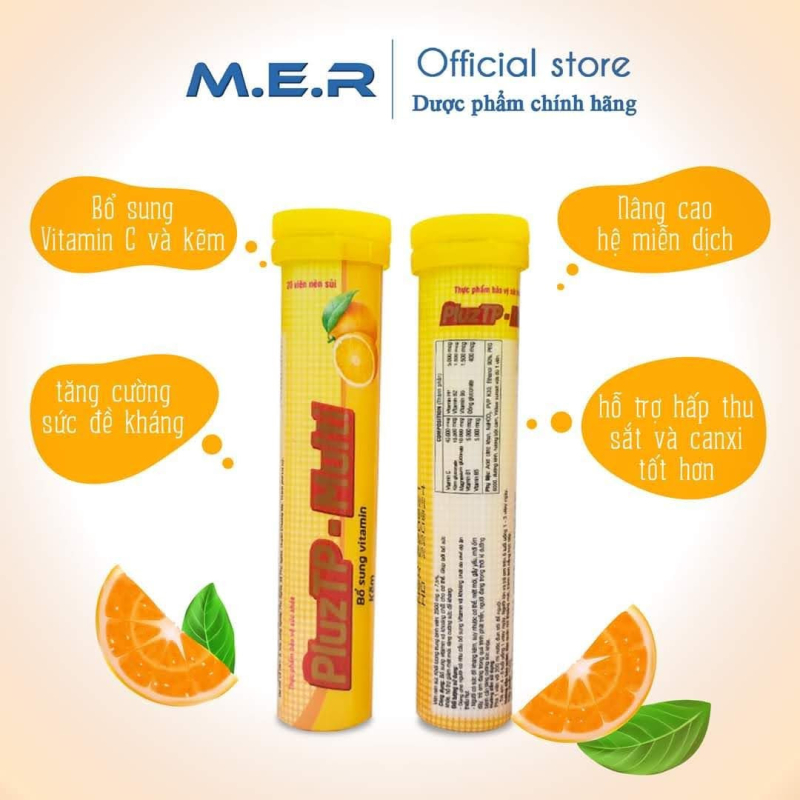Vitamin C Kẽm PLUZTP - MULTI | CÔNG TY TNHH M.E.R