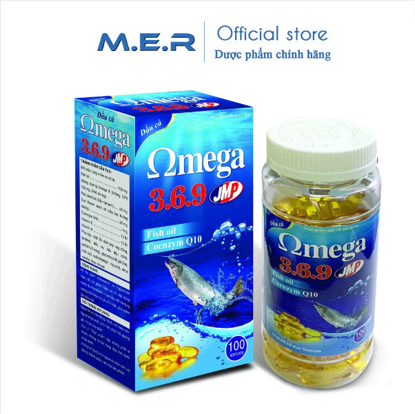 Viên dầu cá Omega 3.6.9 hỗ trợ bổ mắt, tim mạch, trí não, sáng mắt | CÔNG TY TNHH M.E.R